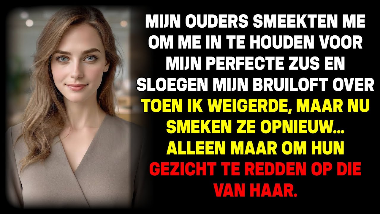 Mijn ouders skipten mijn trouwdag omdat ik die niet minder opzichtig maakte dan mijn perfecte zus.