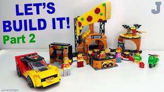 LEGO City 2026 Pizza Delivery Experience 60496 Build Part 2 &amp; Tour