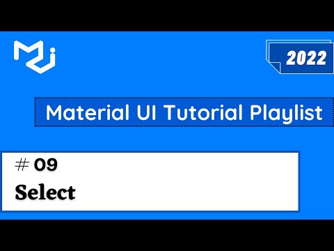 Material UI Select Component | Material UI 5 Tutorial | Select Dropdown in Material UI #9