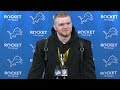Aidan Hutchinson postgame media availability | 2023 Wild Card Round: Lions vs. Rams