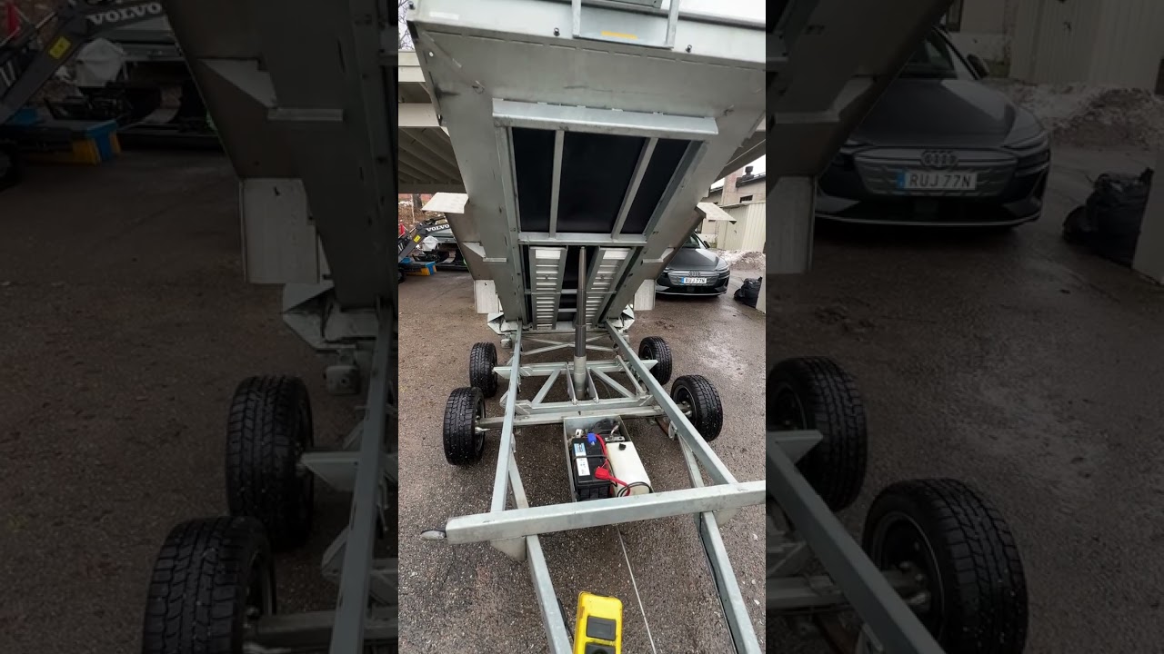 Maskinsläp Variant 3515 med tippflak