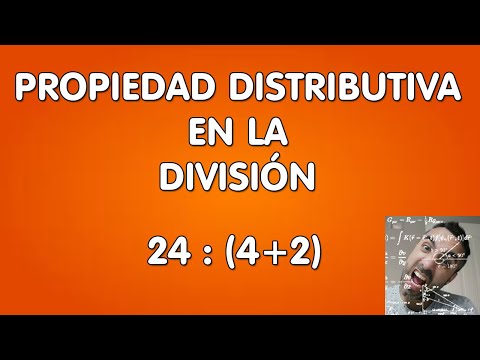 Video: ¿Se aplica la propiedad distributiva a la división?