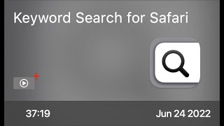 SCOM1163 - Keyword Search for Safari - Preview