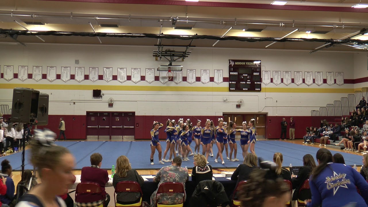 ster Schroeder High School Monroe County Cheerleading February 2018 YouTube