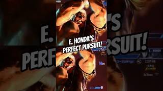 E. Honda's Perfect Rushdown on Ryu!