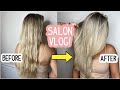 SALON  VLOG! COME GET MY HAIR DONE WITH ME :)