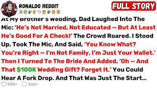 Full At My Brother’s Wedding, Dad Laughed Into the Mic： ‘He’s Not Married, Not... - Best Reddit Stories Guide
