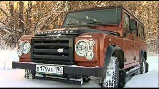 Наши тесты - Land Rover Defender Fire - Крещение снегом