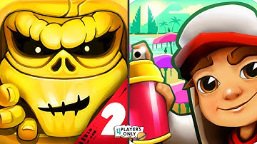 Zombie Run 2: Best Runner Game VS Subway Surfers [ROSA, BALI 2019]