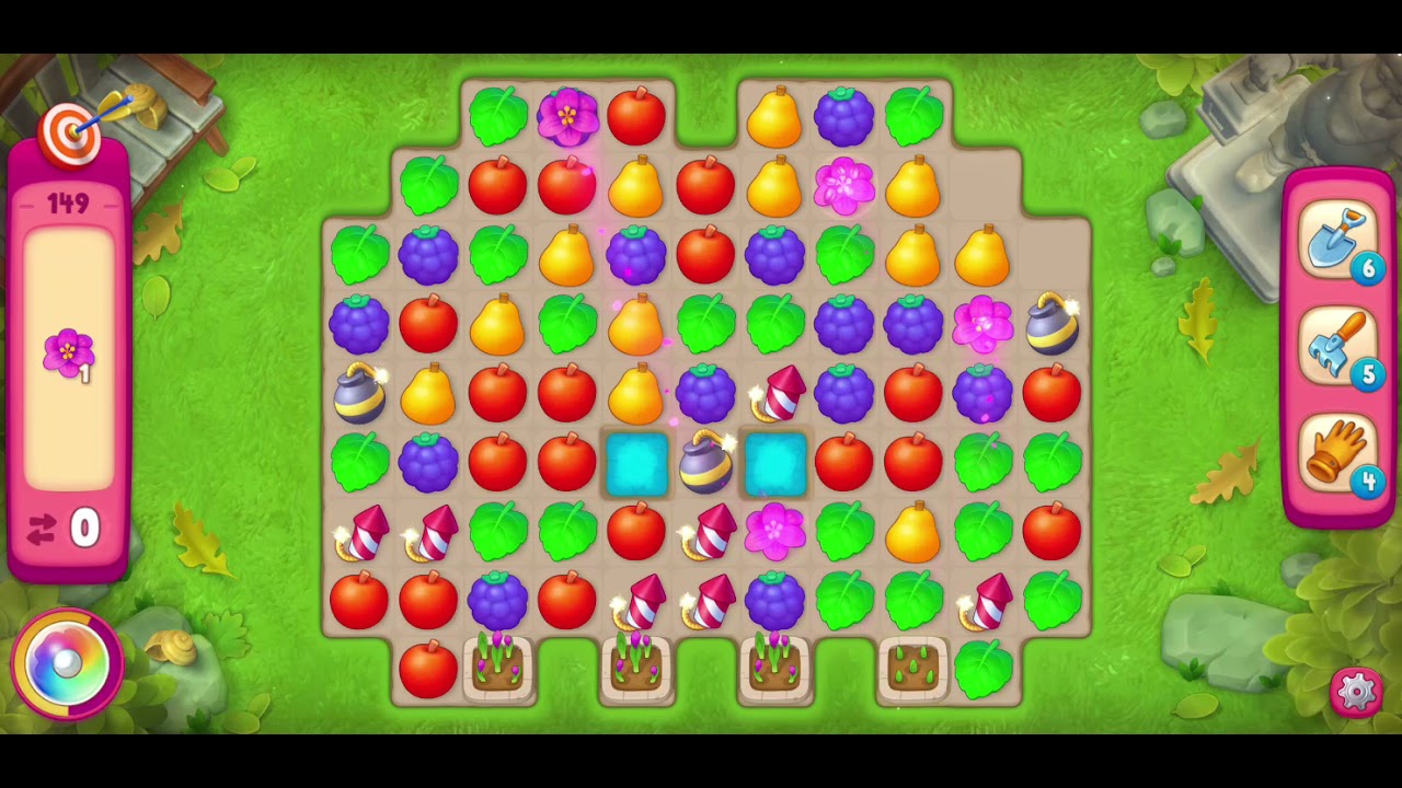 Gardenscapes ☆ Level 149 ☆ Gameplay ▪︎ Mobile Games