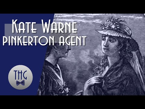 Kate Warne : 미국 최초의 여성 형사 및 Pinkerton 기관