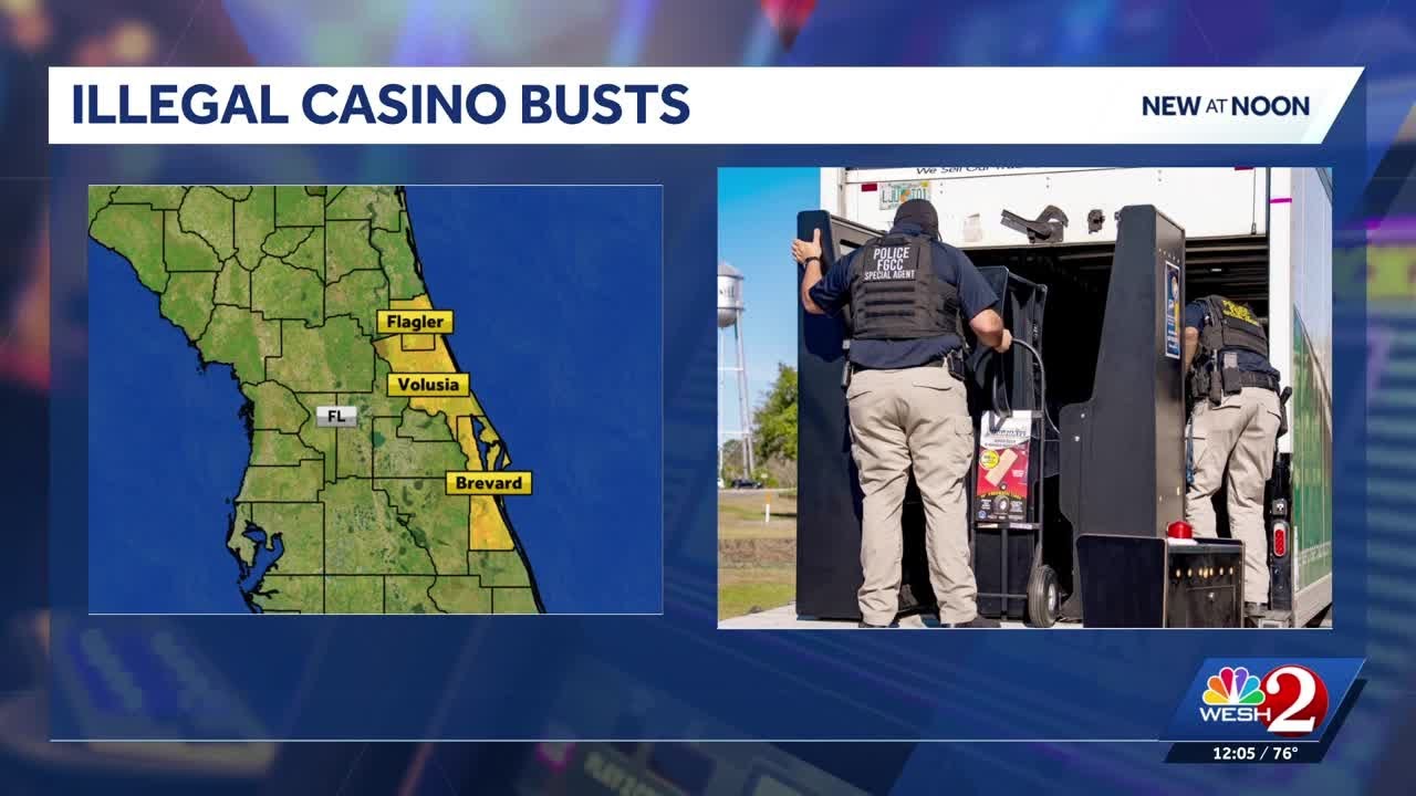 Massive illegal casino gambling ring dismantled in Central Florida, Uthmeier says