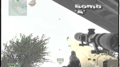 MW3 - Resistance Throwing knife Spots Search And Destroy