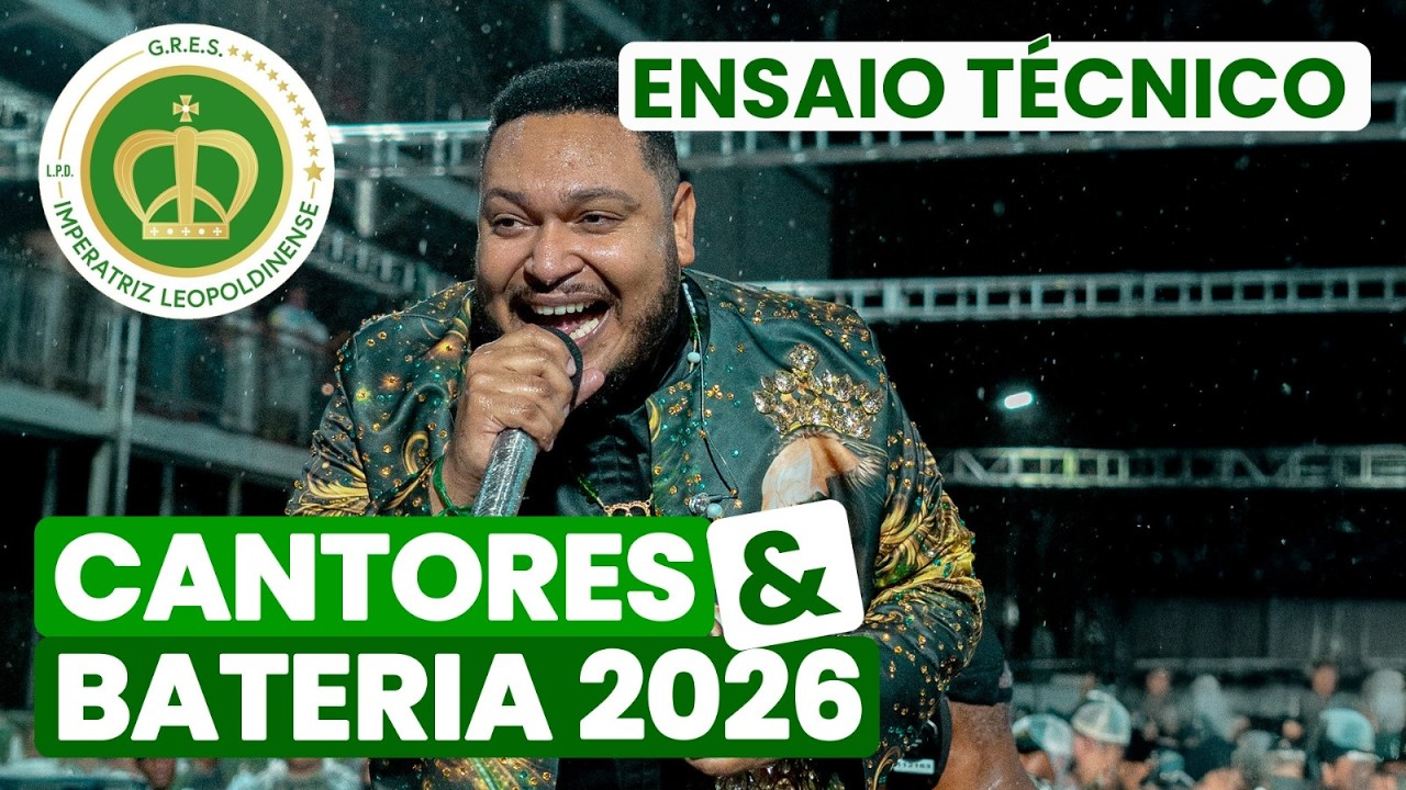 IMPERATRIZ 2026 - 4K |ÚLTIMO ENSAIO TÉCNICO - LARGADA E PISTA| SAMBA AO VIVO #ET26