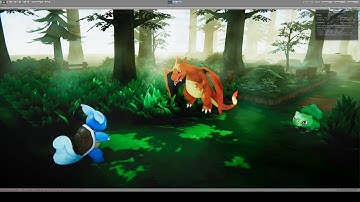 Pokemon Lets Go Unity - Unity Goes Unreal - Volumetric lighting
