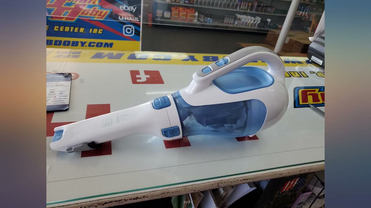 Black+decker Dustbuster Handheld Vacuum Cordless Magic Blue HHVI320JR02