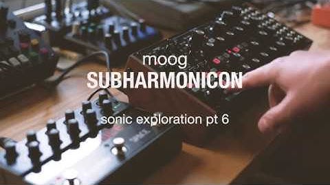 Moog Subharmonicon  - sonic exploration pt 6
