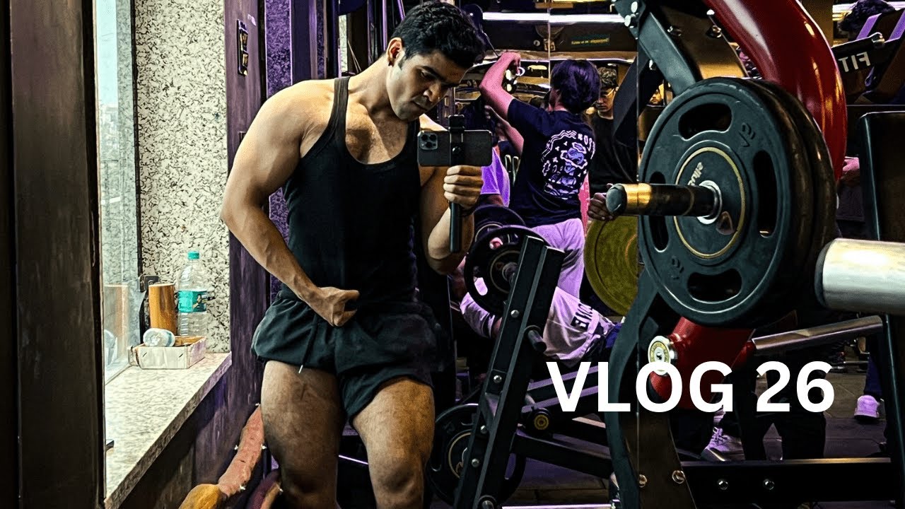 VLOG 26 - TRAINING LEGS and DEADLIFTS || DAILY VLOGS || LEG DAY - YouTube