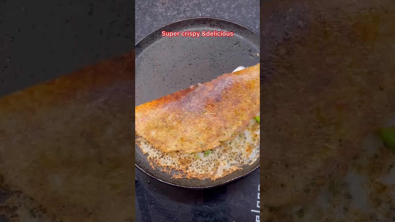 instant poha dosa in just 5 min.😍