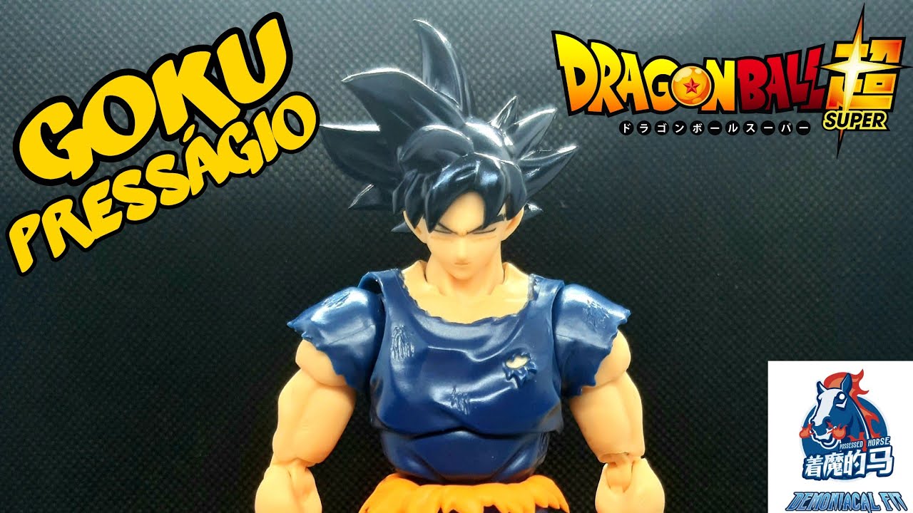 Bandai GOKU INSTINTO SUPERIOR INCOMPLETO PRESSÁGIO SH Figuarts