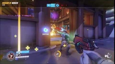 D.Va Lijiang Tower Garden Triple kill #2