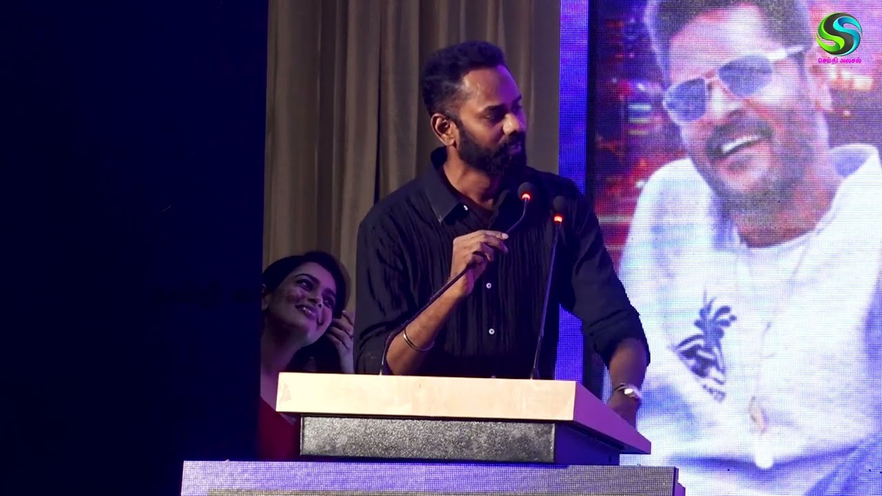 Actor Ramesh Thilak Speech at Petta Rap Audio launch | Prabhu Deva, Vedhika | D.Imman | Sunny Leone