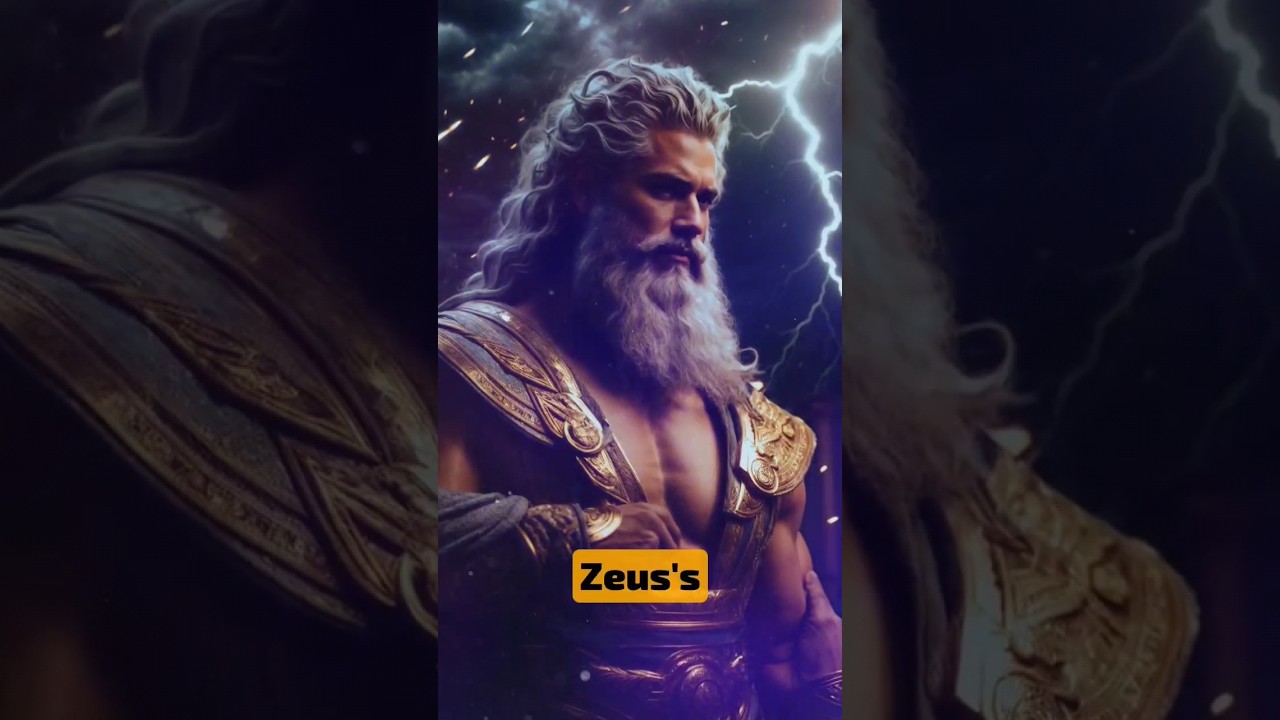 Who is Zeus? The most powerful god 🪽