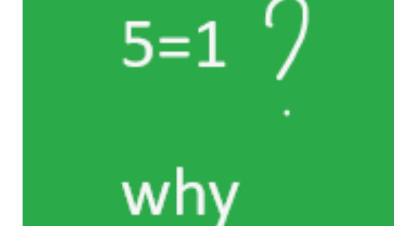 Can You Solve This Equation 5 1 Why YouTube Can you solve this equation 5 1 why youtube