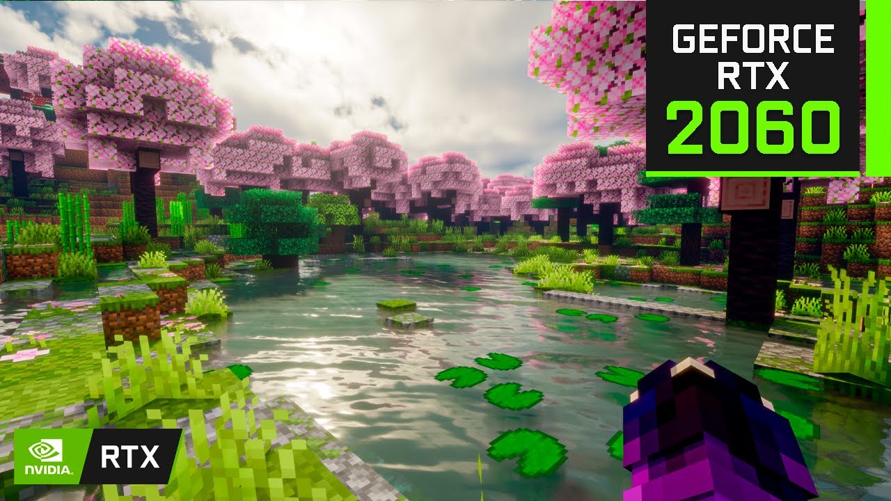 Minecraft RTX 2060 + i3 10100F ( 1080p 10 Shaders ) YouTube