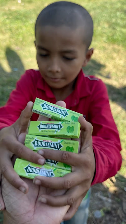 Yummy Bites CHEWING DOUBLEMINT Gummy Candy by #villagee |#viralvideo #shorts #fypシ゚ #gummy #candy