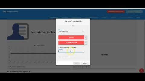 MyLobby Demo #4   Turning on and off Emergency Notification