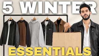 Only 5 Winter Essentials Every Guy needs in 2026