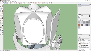 Sketchup: 3D modelling an astral map for my TARDIS (Timelapse).