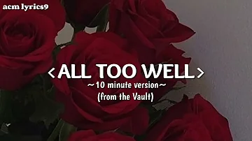 Taylor Swift - All Too Well (10 Minute Version) || sub. español