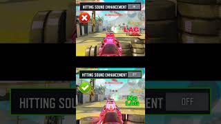 ✅ Try This Hitting Sound settings in CODM BR🔥💯 Codmobile Tips and Tricks #shorts #codmbr #codmiphone