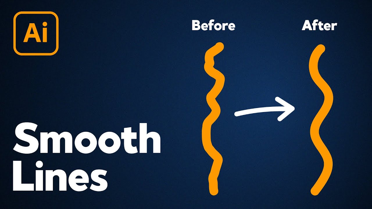 How to Draw Smooth Lines Using the Paintbrush Tool in Illustrator 