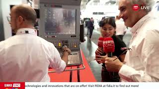 MTDCNC - LIVE at EMO with FIDIA
