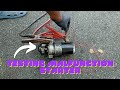How to use jumper cables for starter diagnostics (power up)