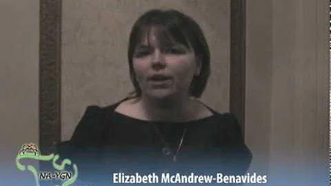 NA-YGN member Elizabeth McAndrews-Benavi...  - wha...