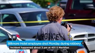 Biltmore Hotel employee shot Monday during robbery (2015-07-27)
