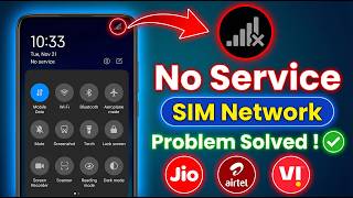 Solved Redmi Phone Mobile NO SERVICE And No Network Problem 2026 | Mi Phone No Sim Card Problem