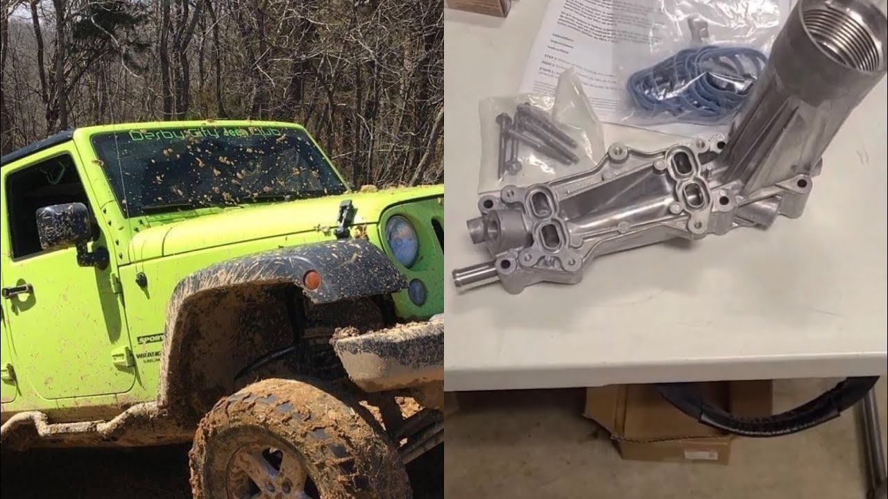 Jeep Wrangler Pentastar 3.6 Oil Filter Housing Replacement YouTube