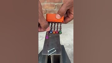 Magnet Drill Bit High Performance Hardware Tools Good Recommendations #shortsfeed