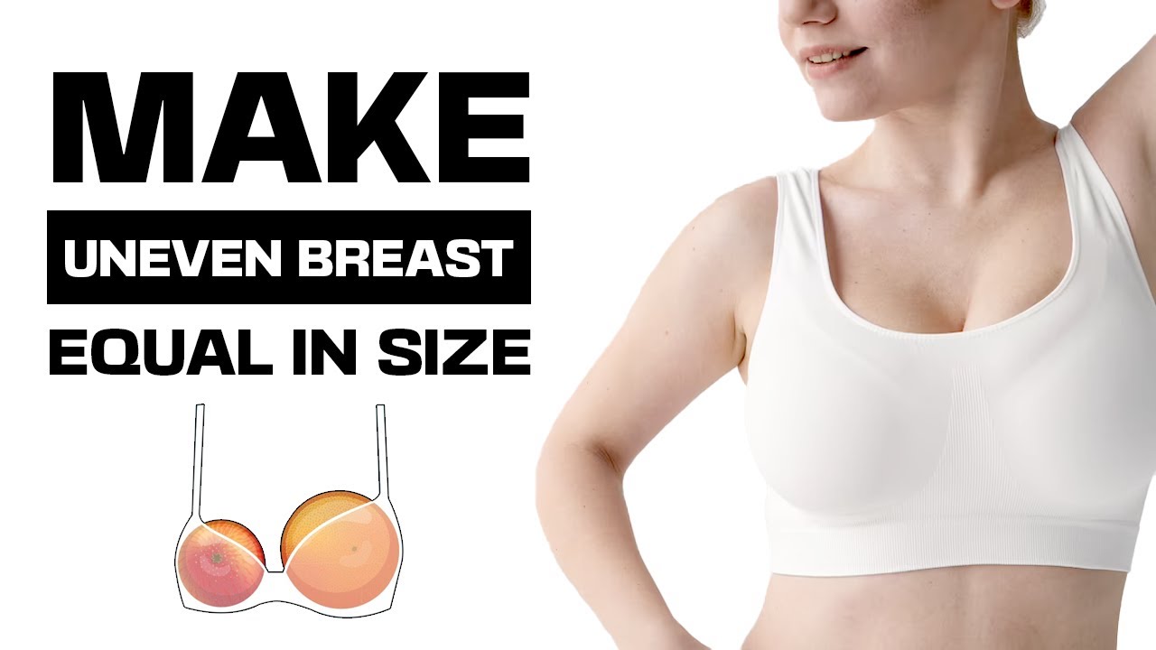 Uneven Breast Exercise for Left Weaker Breast - Equal Un Equal Breast -  Lift Saggy Breast #breast 