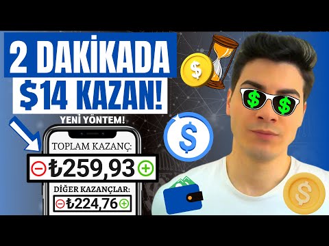 SADECE 2 DAKİKADA 14 DOLAR KAZANDIRAN İŞ! 💰- İnternetten Para Kazanma Yolları 2022 ( Dolar Kazanma )