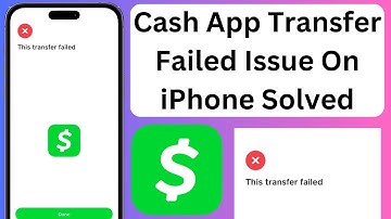 How To Fix Cash App Transfer Failed Issue Cash App Payment Transfer Problem Solved