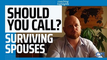 Should you cold call a surviving spouse in real estate? Calling Probate Leads with Chad Corbett
