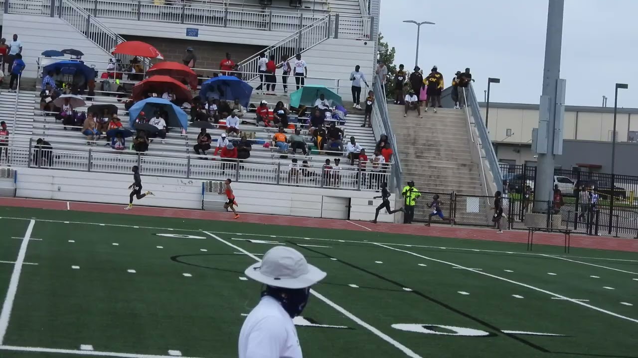 JALON DIXON, HANEEF MUHAMMAD HTH 200M @ 2025 AAU GULF DISTRICT MEET