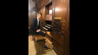 Mendelssohn Sonate VI - Olivier Penin, orgel Lutherse kerk Den Haag