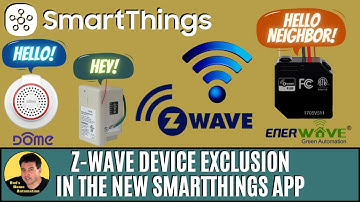 SmartThings Tutorial - Z-Wave Device Exclusion in the SmartThings App